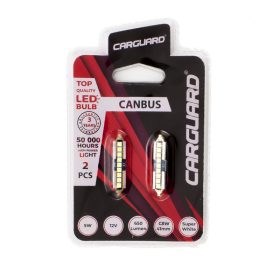   Carguard 50785 Autós LED - CAN138 - sofita 41 mm - 650 lm - can-bus - SMD - 5W - 2 db / bliszter