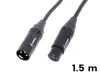 Thunder MC199-1,5 Jelkábel (XLR mama - XLR papa) - 1,5m