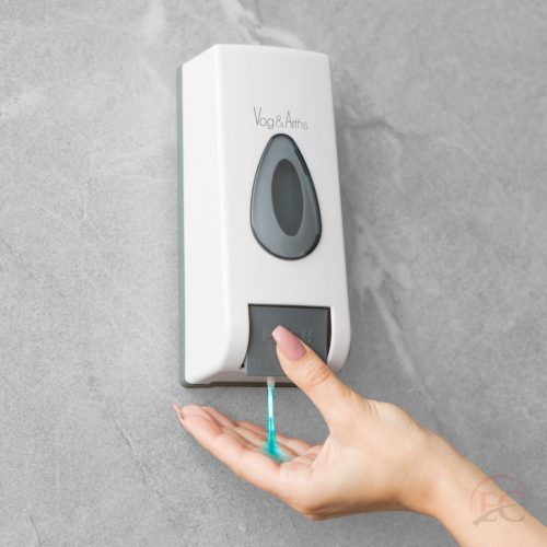 Vag&Arths 51119A Szappanadagoló - kézzel működtethető - 350 ml - fali - fehér