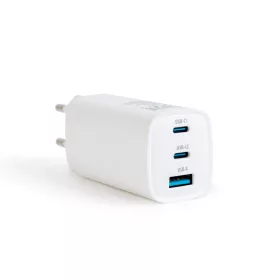   Delight 55060 Hálózati Adapter USB + Type-C PD45W gyorstöltéssel - fehér