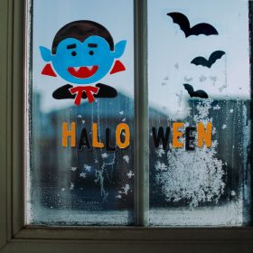 Family 55204H Zselés ablakdekor - halloween