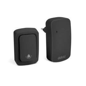  Delight 55345BK Digitális elem- és vezeték nélküli csengő - Kinetic