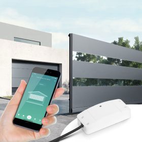  Delight 55379 Smart Wi-Fi-s garázsnyitó szett - 230V - nyitásérzékelővel
