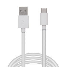 Delight 55550WH-1 Adatkábel - USB Type-C - fehér - 1 m