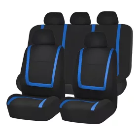   Carguard 55670BL Autós üléshuzat szett - kék / fekete - 9 db-os - HSA001