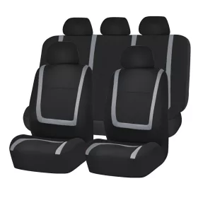   Carguard 55670GY Autós üléshuzat szett - szürke / fekete - 9 db-os - HSA003