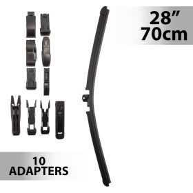   Carguard 55747N Ablaktörlő 28"/70 cm - 10 db adapterrel
