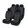 Carguard 55748GY Autós üléshuzat szett - szürke / fekete - 11 db-os - HSA011