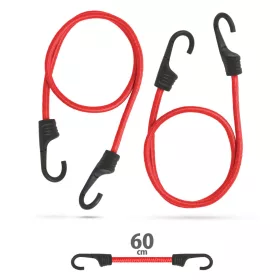   Professzionális gumipók szett - piros - 60 cm x 8 mm - 2 db / csomag
