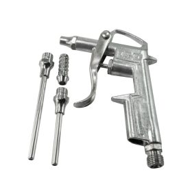   Carguard 55805D Légfúvó pisztoly - pneumatikkus - cserélhető fúvókákkal - 16/50/80 mm - 1/4"