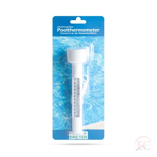 Medence hőmérő - 17 x 4,5 cm - fehér, 56128A