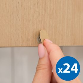   Family 56214B Csavartakaró szett - 13 mm - tölgy - 24 db / csomag