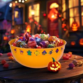   Family 56558A Kínálótál - narancssárga - műanyag - 30 x 12 cm