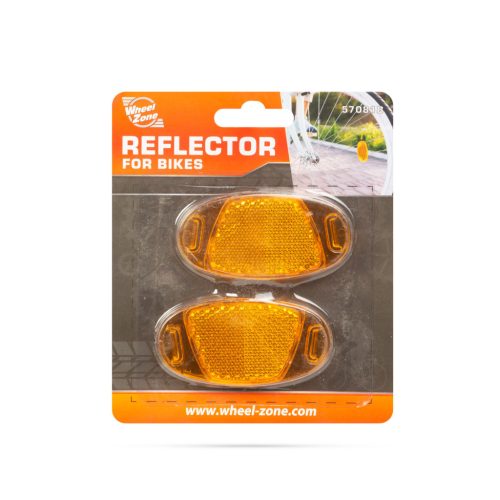 Kerékpár prizma - küllőre - 72 x 36 mm - 2 db / csomag, 57081B