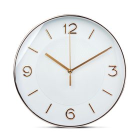   Family 57336A Falióra - 25 cm - műanyag, üveg - 1 x AA - fehér