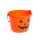 Family 58115 Halloween-i műanyag vödör - tök mintás - 20 x 15 cm