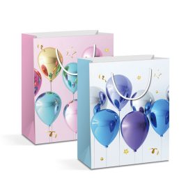   Family 58291 Ajándéktasak - papír - 265 x 127 x 330 mm - 2 féle / csomag - 12 db / csomag