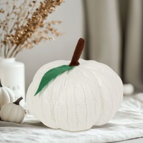 Family 58335B Halloween-i tök dekoráció - fehér - 20 cm