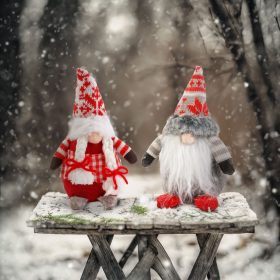   Family 58348 Karácsonyi skandináv manó - 8 x 14 x 20 cm - 2 féle