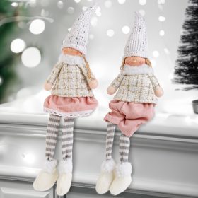 Family 58378 Baba dekoráció - lábbal - 46 cm - 2 féle