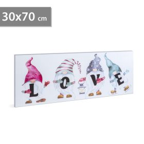   Family 58477 LED-es fali hangulatkép - "LOVE" -  2 x AA, 70 x 30 cm