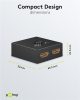 Goobay 58485 Kétirányú elosztó/kapcsoló, HDMI Switch (4K @ 30Hz)