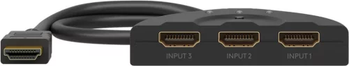 Goobay 58488 HDMI Splitter (1 PC - 3 Kijelző) 4K @ 60 Hz