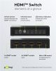 Goobay 58489 HDMI - 4 x HDMI 4K elosztó 1080p, fekete