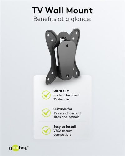 Goobay 58523 Fali konzol 23 - 42" (58-107 cm)