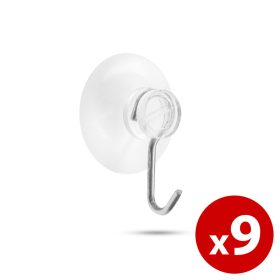 Family 58538 Tapadókorongos fali akasztó - 9 db / bliszter