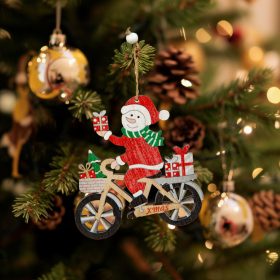   Family 58582A Karácsonyfadísz - hóember - akasztható - 21,5 x 11,5 cm