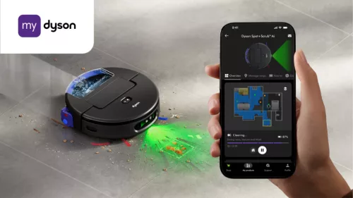 Dyson Spot+Scrub™ Ai (RB05) nedves-száraz robotporszívó (586183-01)