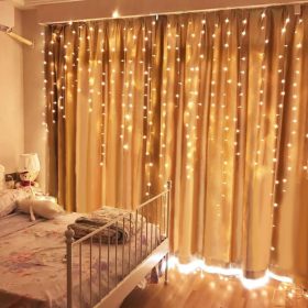   Family 58902A Fényfüggöny - 100 db LED - melegfehér - hálózati - IP44 - 2,2 m - 8 program