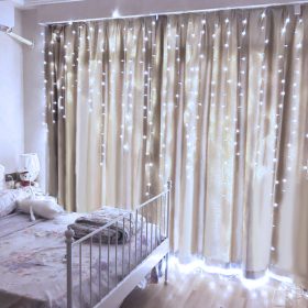   Family 58902C Fényfüggöny - 100 db LED - középfehér - hálózati - IP44 - 2,2 m - 8 program