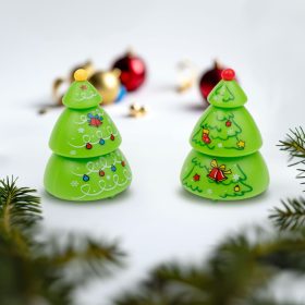   Family 58971C Felhúzható guruló karácsonyfa - 6 x 5 x 4 cm - 2 db / csomag