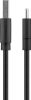 Goobay 59122 kábel USB-A apa - USB-C apa 2.0 Adat és töltőkábel - Fekete (2m)