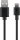 Goobay 59124 kábel USB/USB-C Adat és töltőkábel 3A, 2.0- fekete (3m)