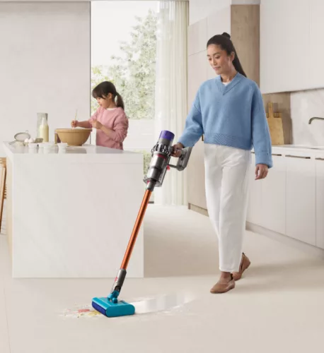 Dyson Cyclone V10 Submarine™ nedves-száraz porszívó (Nickel/Copper) (594446-01)