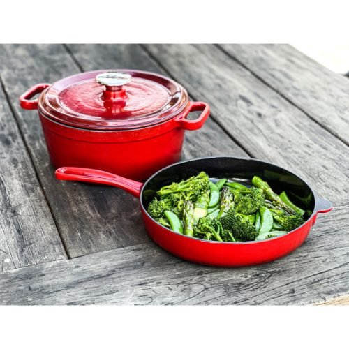 Noral 66667008 Öntöttvas serpenyő zománc bevonattal, 28 cm