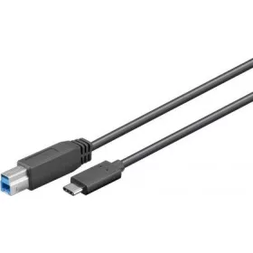   Goobay 67986 USB 3.0 c típusú usb 3.0 SuperSpeed usb nyomtató kábel, 1 m