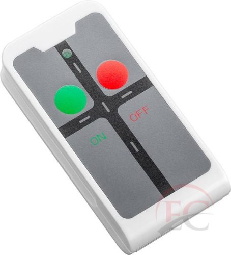 Goobay földelt kerti konnektor távirányítóval, dupla, leszúrható 76779