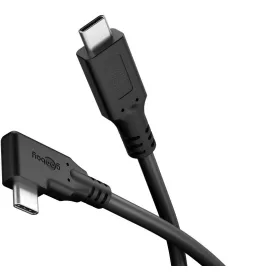   Goobay 79421 Adatkábel  90° - Type-C / Type-C - fekete - 1 m - 3 A - 60 W