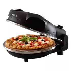  ARIETE 917.BK DaGennaro pizzasütő, fekete, 400 °C hőmérséklet, 33 cm sütőlap