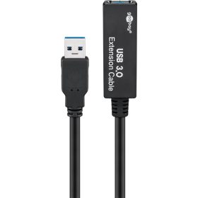 Goobay 95727 Aktív USB 3.0 hosszabbító kábel 5 m