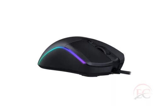 Dareu A960 vezetékes gamer egér, RGB, 800-18000 DPI, fekete