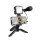 LogiLink Vlogger Kit LED fénnyel, mikrofonnal + állvánnyal, 4,7-7"-os okostelefonokhoz (AA0157)