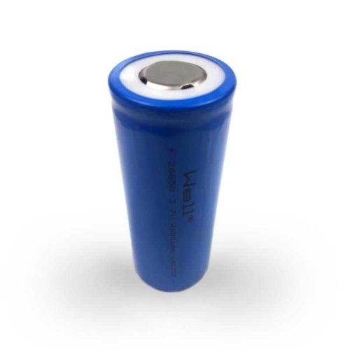 Well ACCU-26650/500-FH-WL, ipari akkumulátor, 5000 mAh