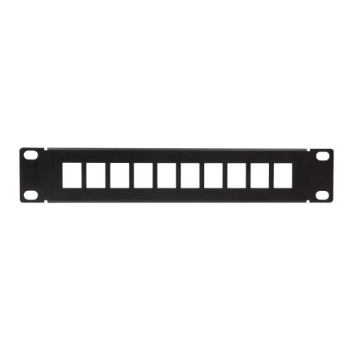 Logilink 10" Keystone összekötő panel, fekete
