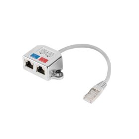   LANBERG RJ45->2X RJ45 LAN SPLITTER ADAPTER FTP KÁBEL 15CM