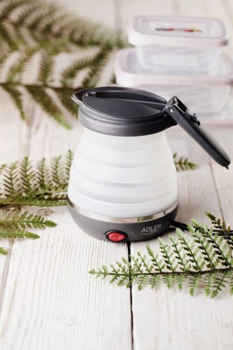 Adler AD 1279 Camping Utazó összecsukható vízforraló 0,6L - Fehér